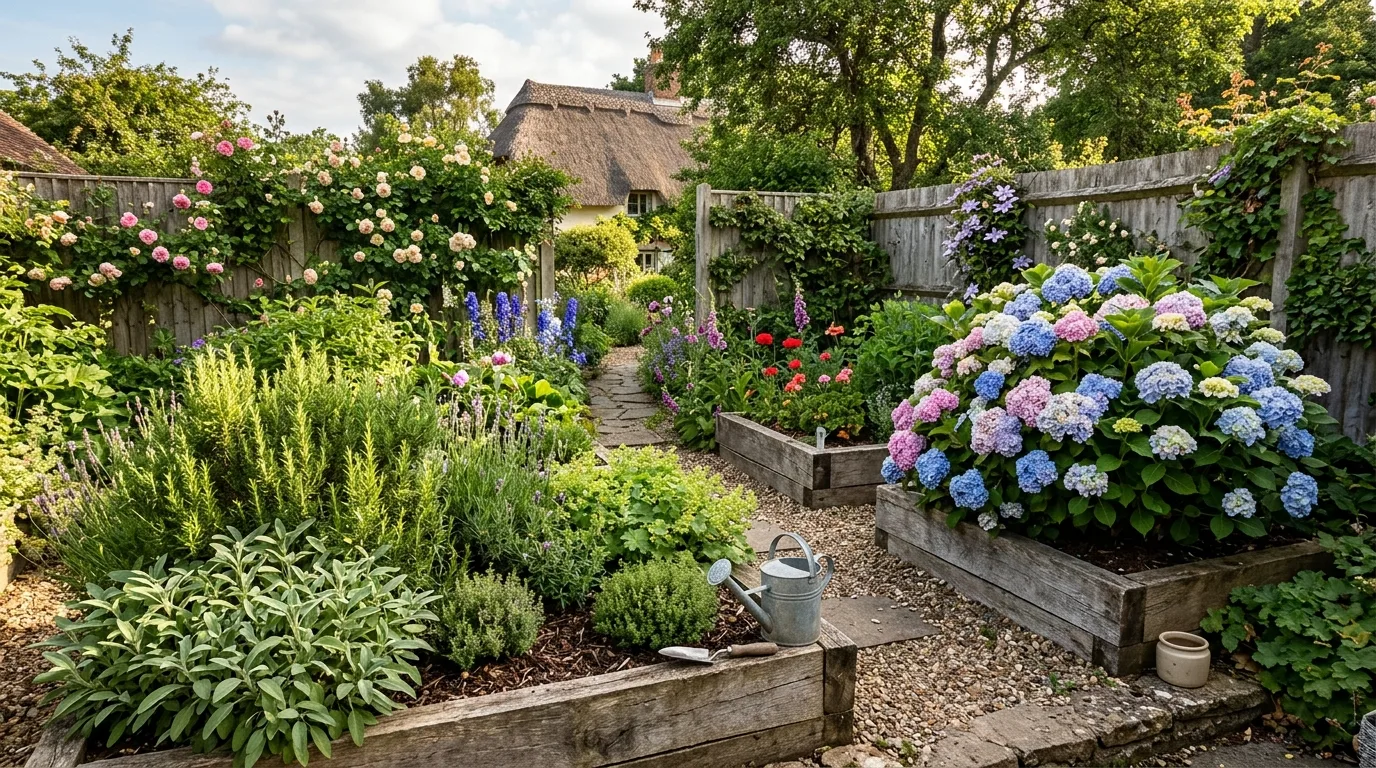Gravel and Plant Mix for Control